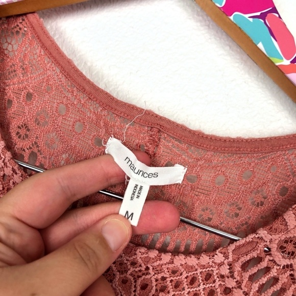 Maurices lace tank top size M // 0232 - Picture 2 of 5